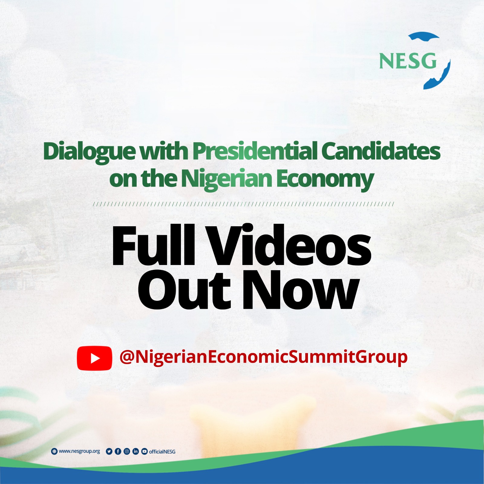 Dialogue with Presidential Candidates on the Nigerian Economy - FULL VIDEO OUT